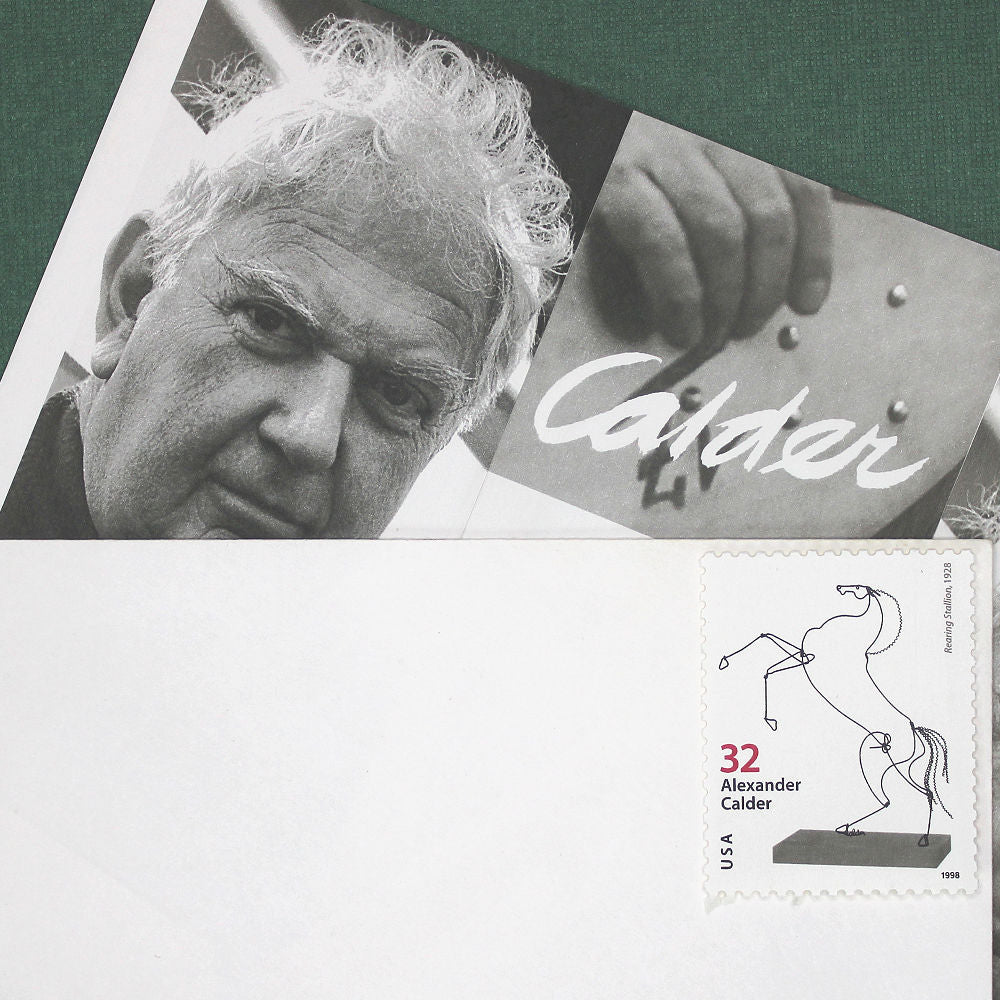 32c Rearing Stallion Calder Stamps - Pack of 5