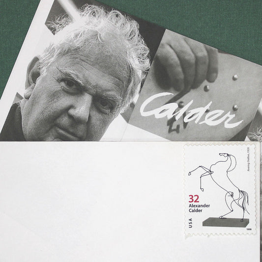 32c Rearing Stallion Calder Stamps - Pack of 5