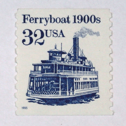 32c Ferryboat Stamps - Pack of 10