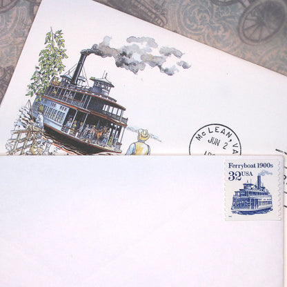 32c Ferryboat Stamps - Pack of 10