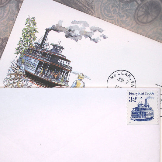 32c Ferryboat Stamps - Pack of 10
