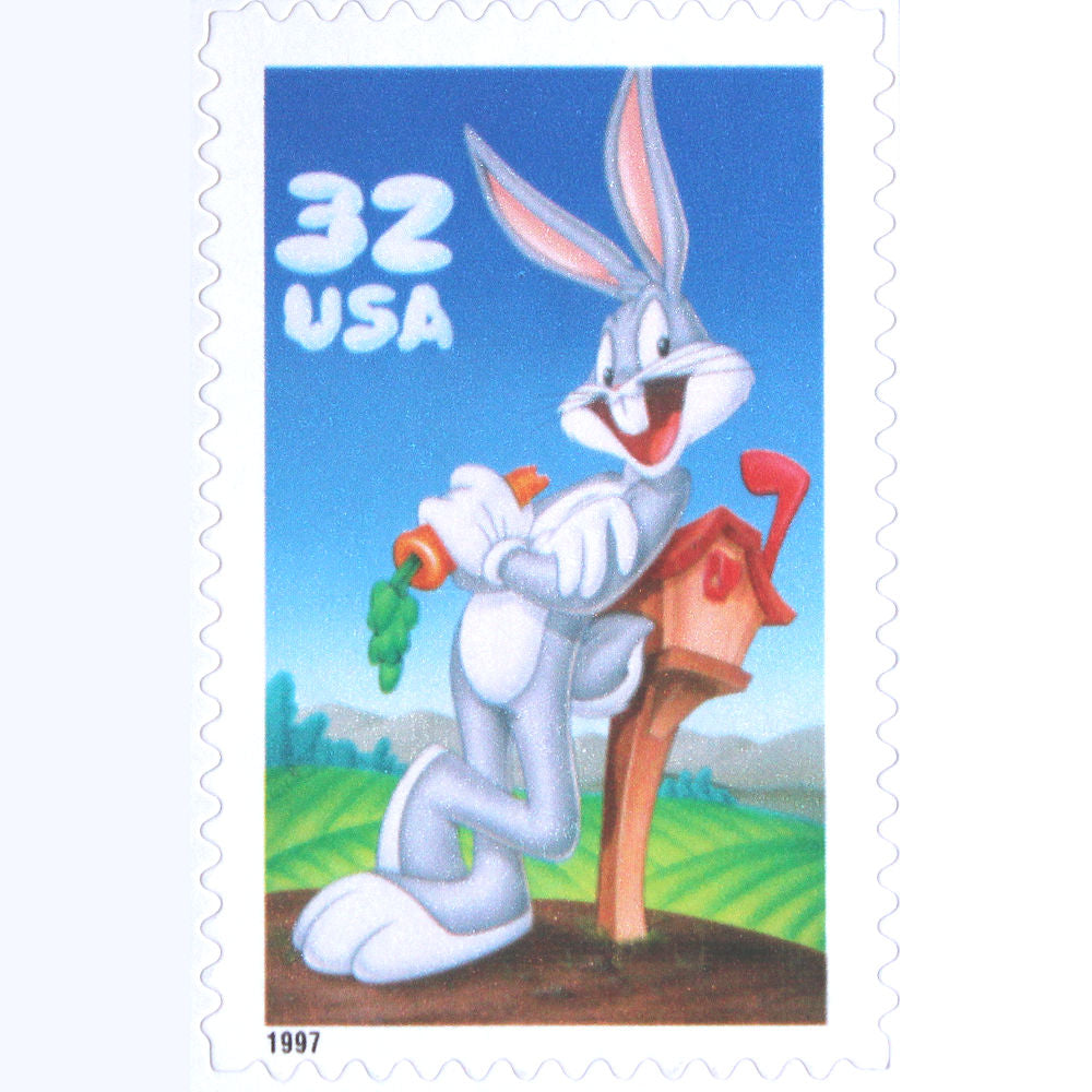 32c Bugs Bunny Stamps - Various