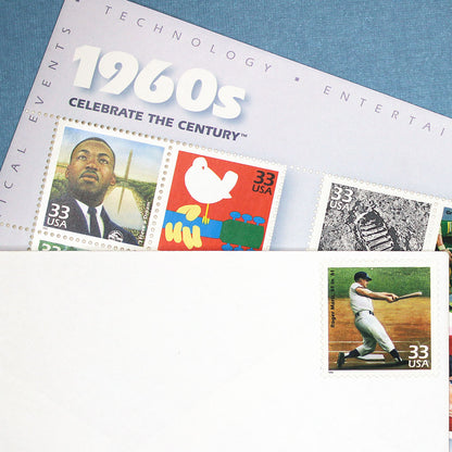 33c Roger Maris Stamps - Pack of 5