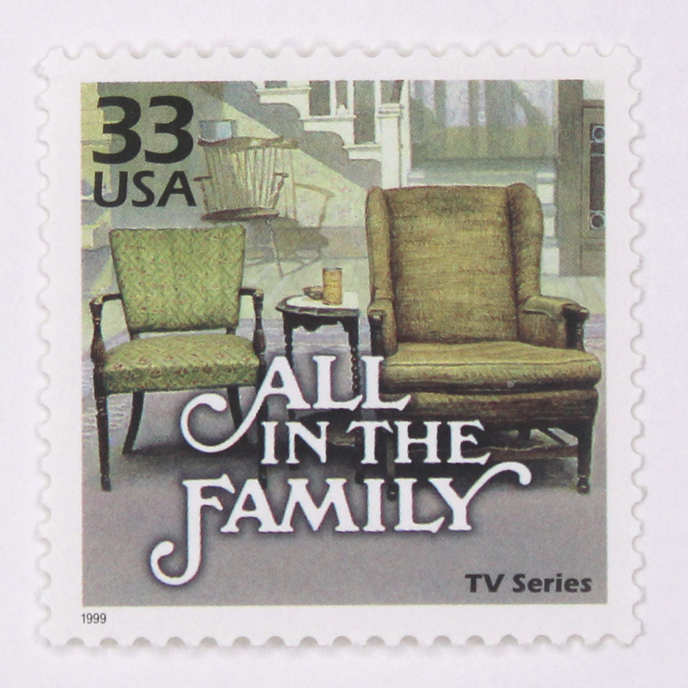 33c All in the Family Stamps - Pack of 5