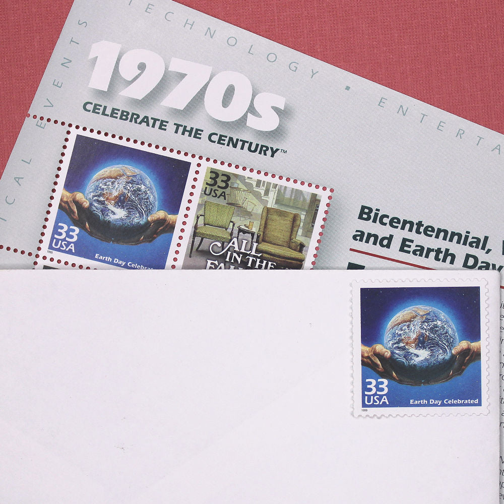 33c Earth Day Stamps - Pack of 5