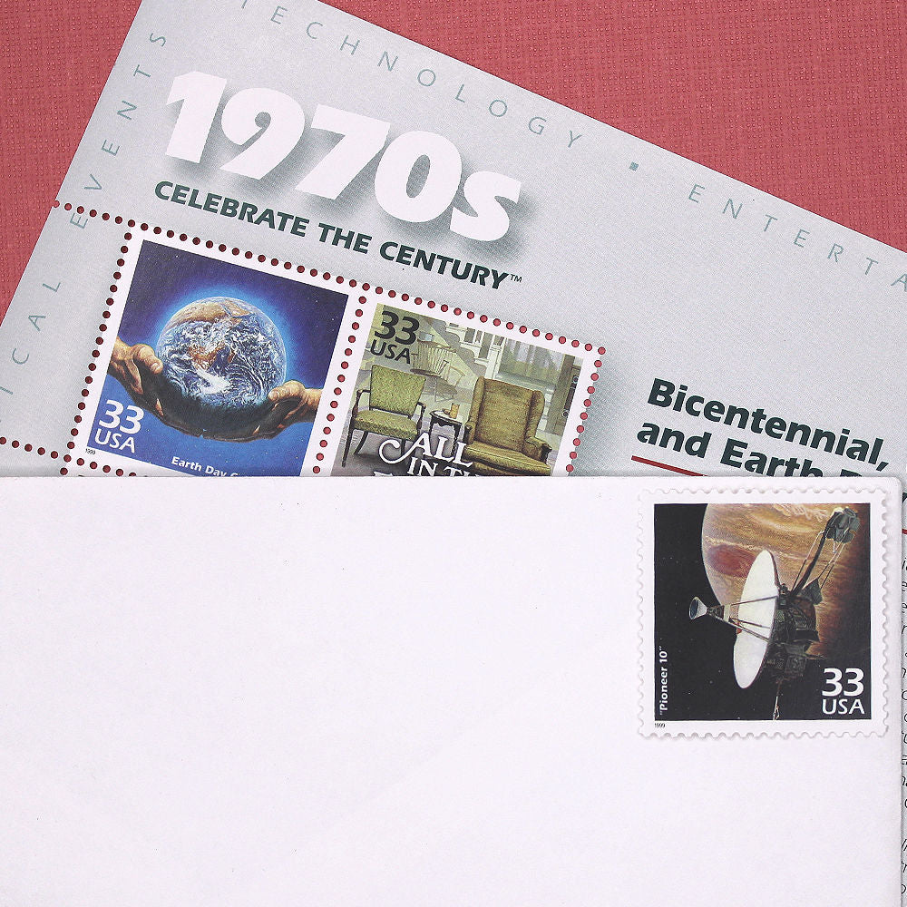 33c Pioneer 10 Stamps - Pack of 5