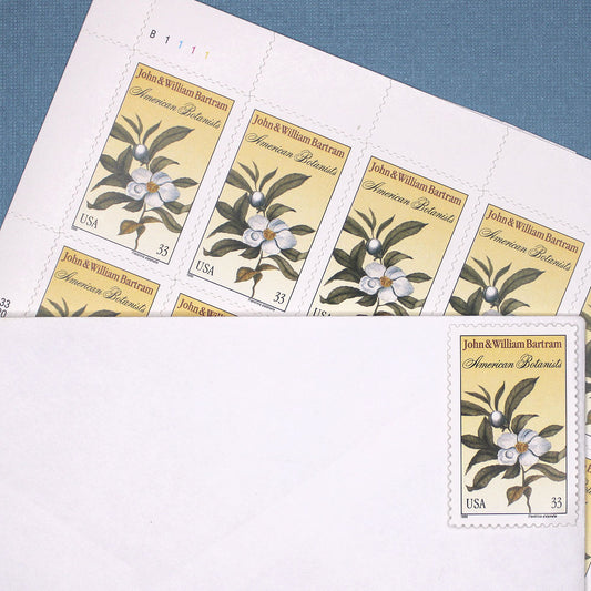 33c John & William Bartram Stamps - Pack of 5