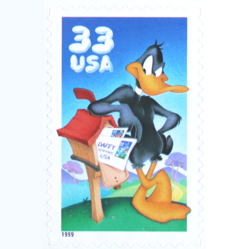 33c Daffy Duck Stamps - Various