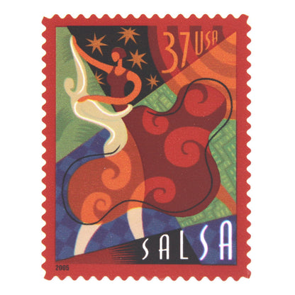 37c Let's Dance Salsa Stamps - Pack of 5