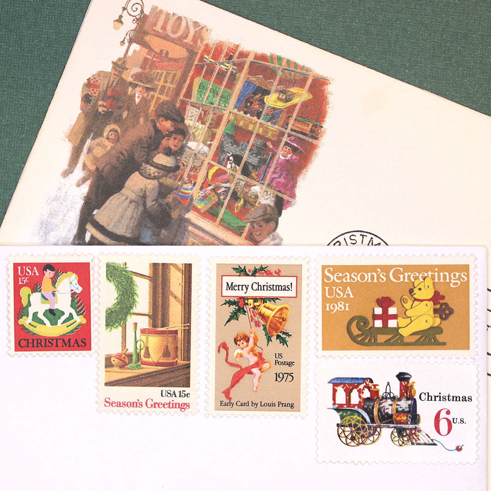 Christmas .. Toys 66c Curated Set - Mail 5 Letters