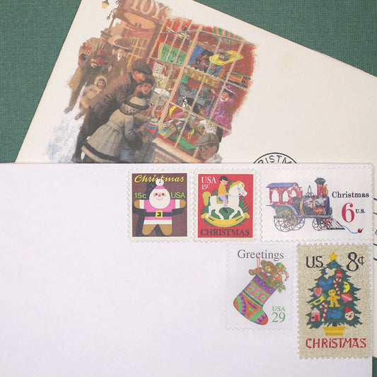 Christmas .. Toys 73c Curated Set - Mail 5 Letters