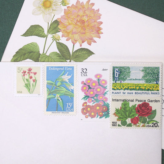 Botanical Beauties Curated Set - Mail 10 Letters