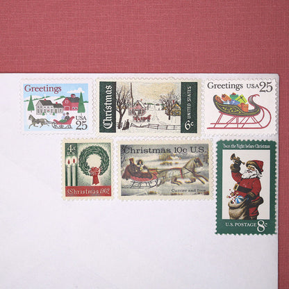 Christmas .. Sleigh Ride 78c Curated Set - Mail 5 Letters