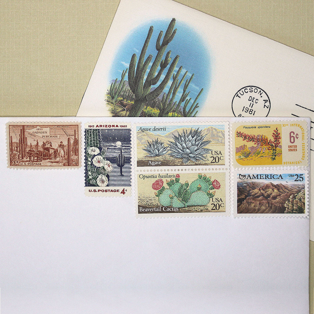 Southwestern Deserts Curated Set - Mail 5 Letters