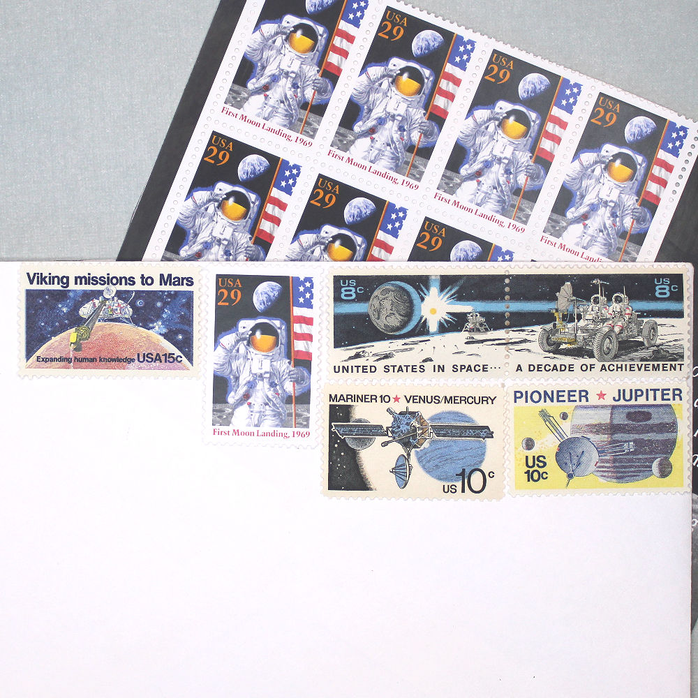 Space Missions Curated Set - Mail 5 Letters