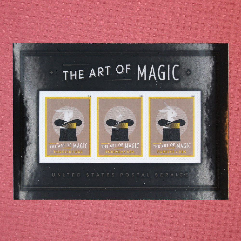 The Art of Magic Souvenir Sheet - Sheet of 3 Stamps