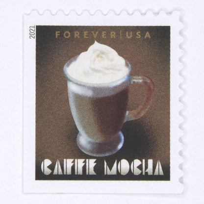 Caffe Mocha Forever Stamps - Pack of 10