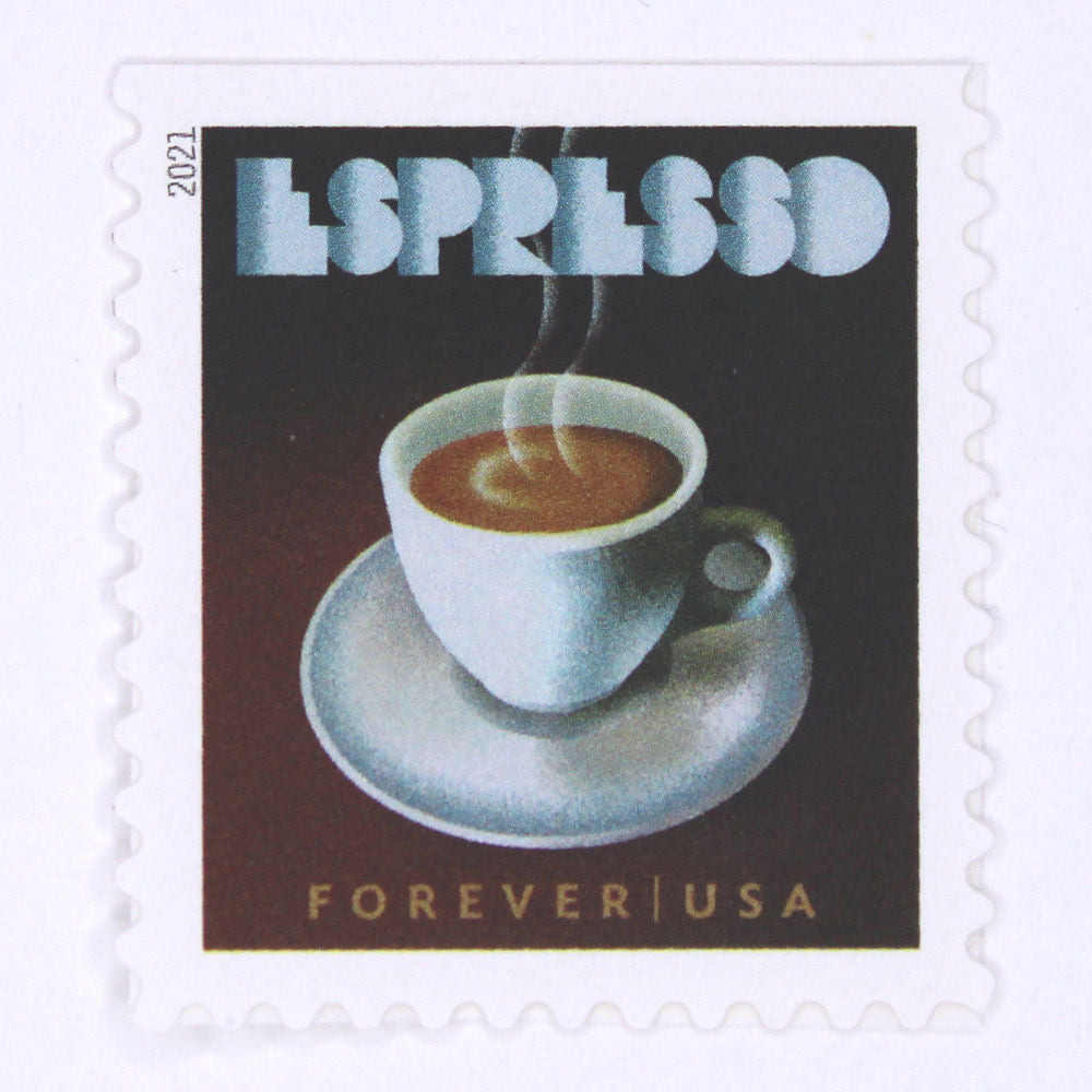 Espresso Forever Stamps - Pack of 10