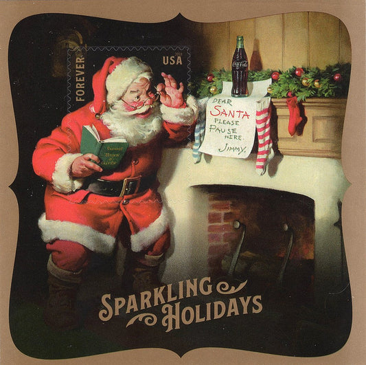 Sparkling Holidays Souvenir Sheet - Sheet of 1 Stamp