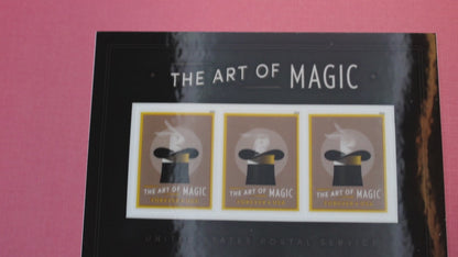The Art of Magic Souvenir Sheet - Sheet of 3 Stamps