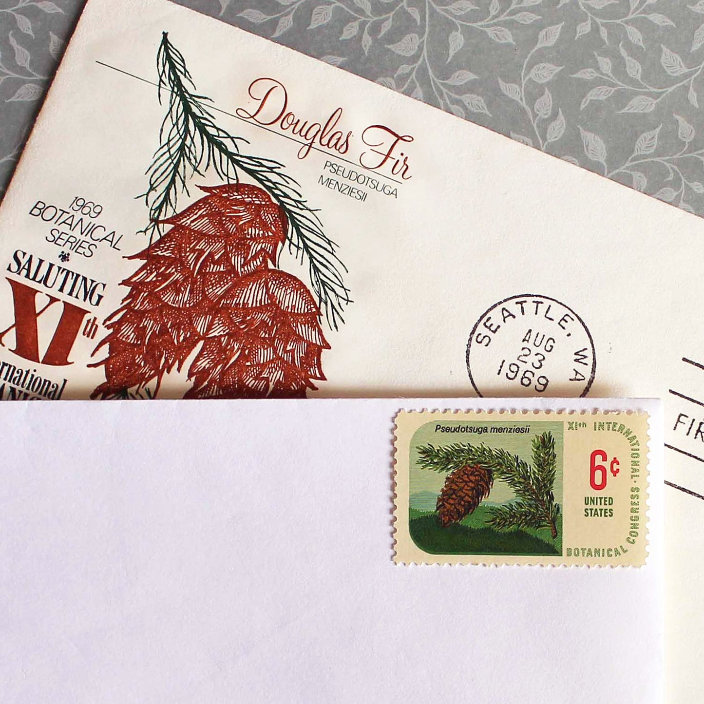 6c Botanicals Stamps .. Vintage Unused US Postage Stamps .. Pack of 20