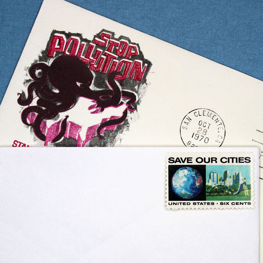 6c Save Our Cities Stamps -  Pack of 10