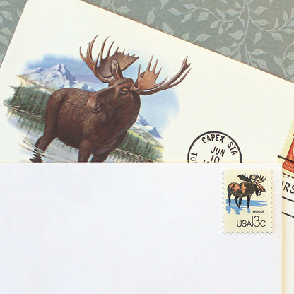 13c Moose Stamps - Pack of 10