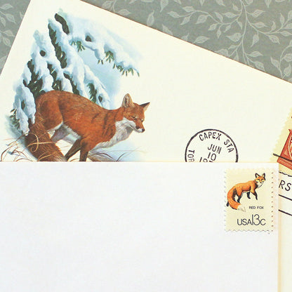 13c Red Fox Stamps - Pack of 10