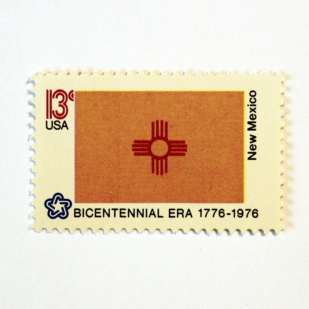 13c New Mexico State Flag Stamps - Pack of 10