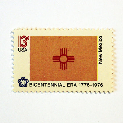 13c New Mexico State Flag Stamps - Pack of 10