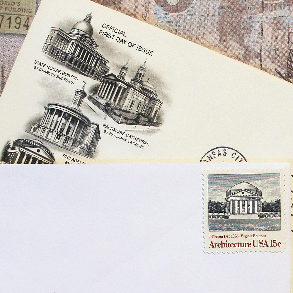 15c Virginia Rotunda Stamps - Pack of 10