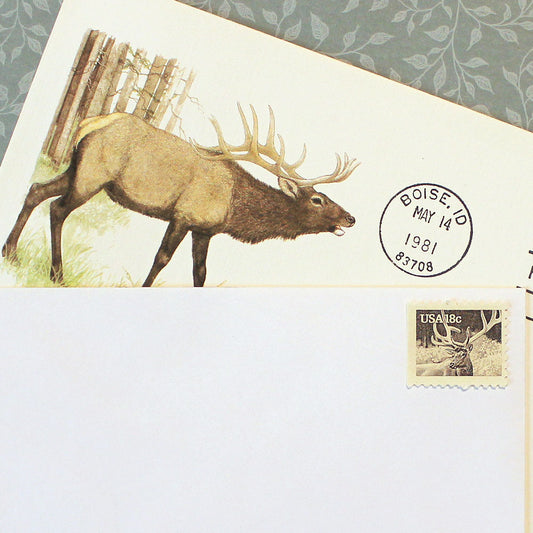 18c Elk Stamps - Pack of 5