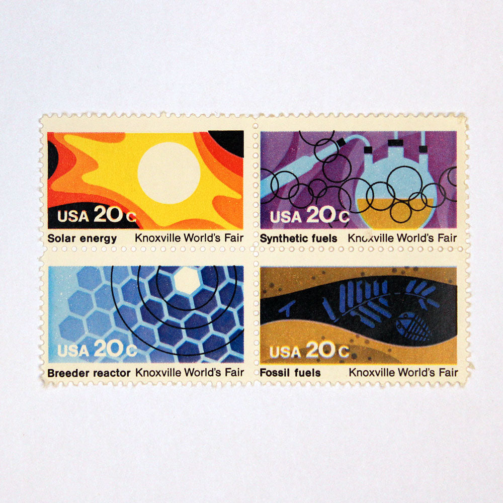 20c Energy Sources Stamps - Pack of 20