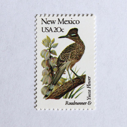 20c New Mexico State Bird and Flower Stamps - Pack of 5