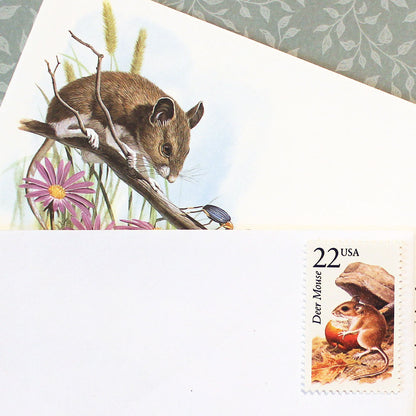 22c Deer Mouse Wildlife Stamps - Pack of 5