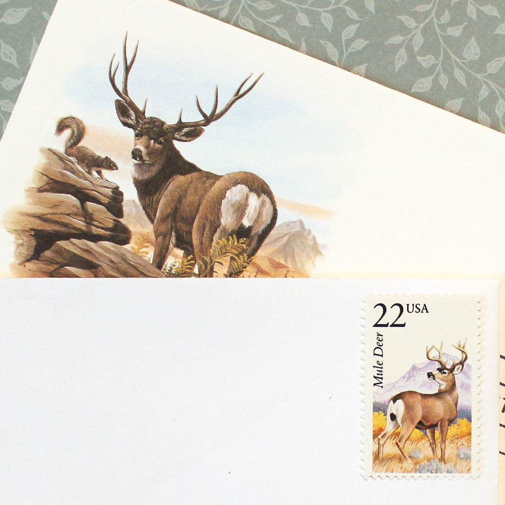 22c Mule Deer Wildlife Stamps - Pack of 5