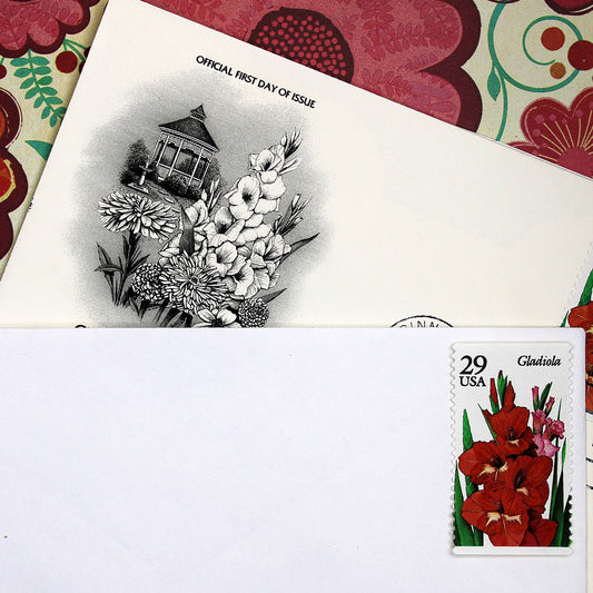 29c Gladiolus Stamps - Pack of 5