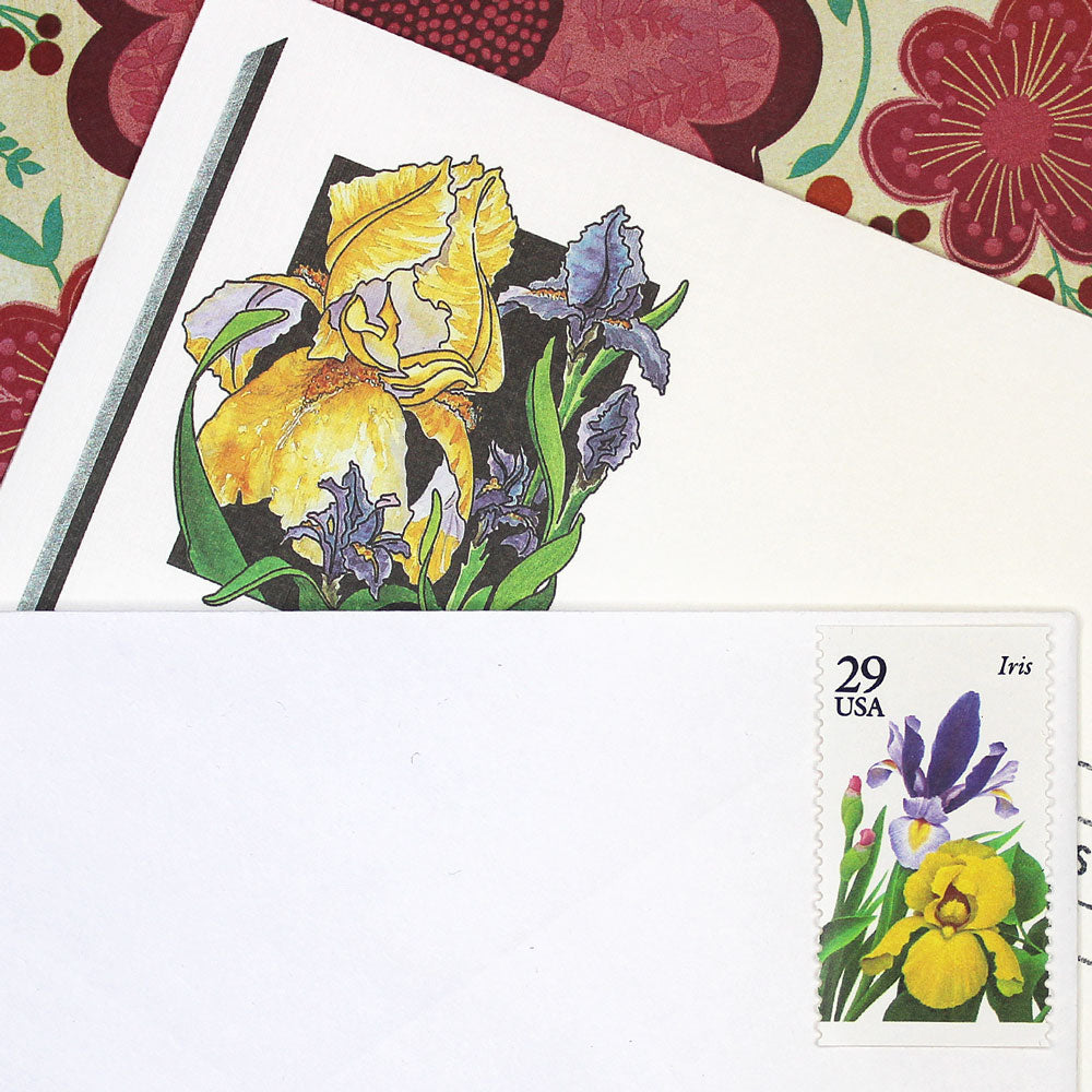 29c Iris Stamps - Pack of 5