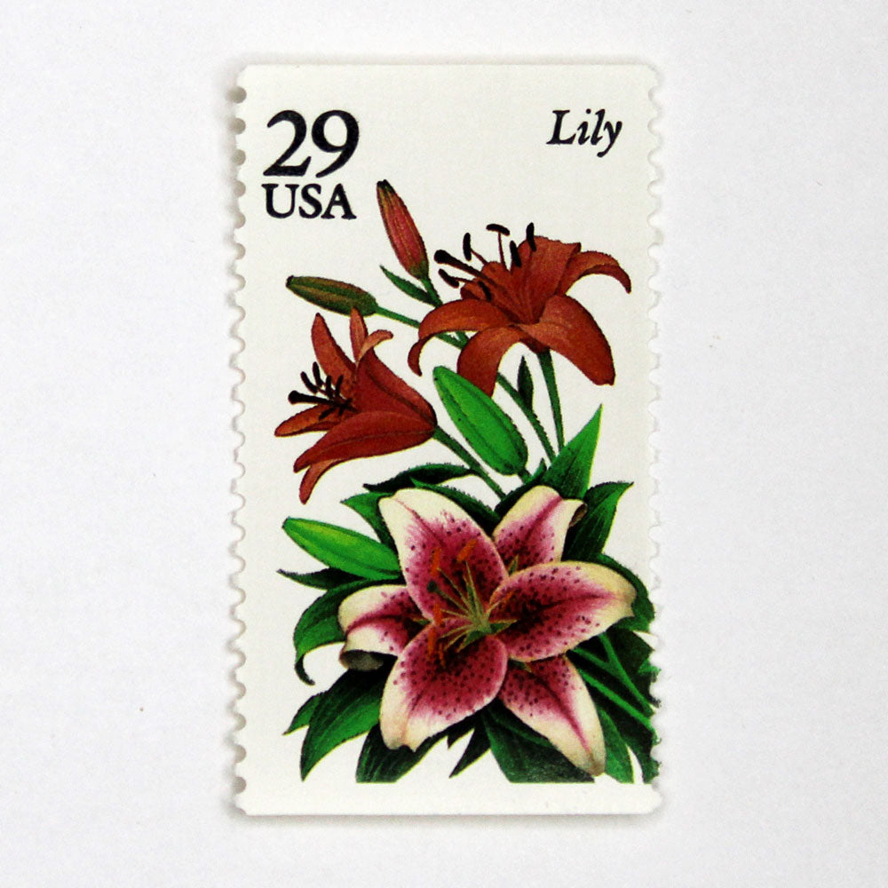 29c Lily Stamps - Pack of 5