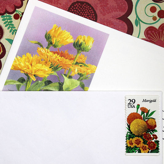 29c Marigold Stamps - Pack of 5