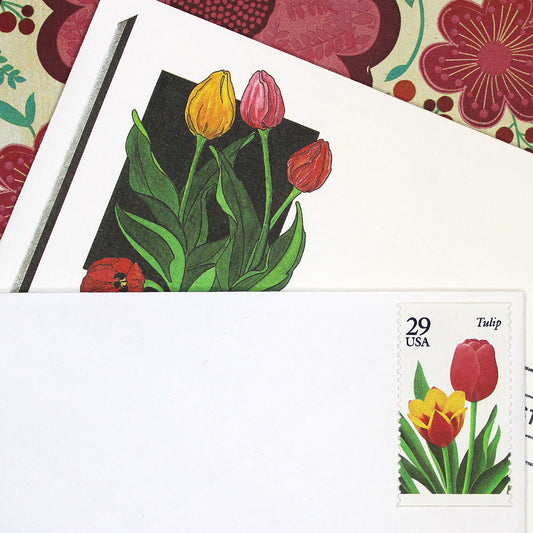 29c Tulip Stamps - Pack of 5