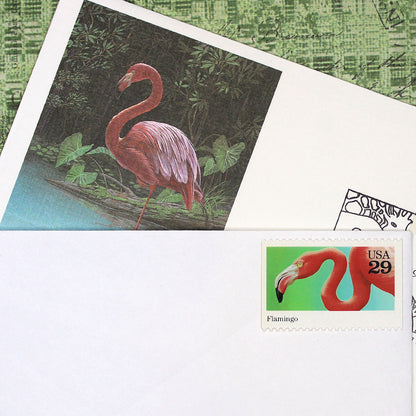 29c Pink Flamingo Stamps - Pack of 5