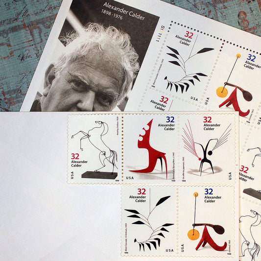 32c Alexander Calder Stamps - Pack of 5