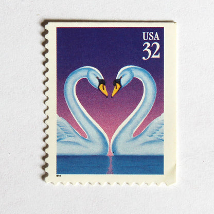 32c Swan Love Stamps - Pack of 10