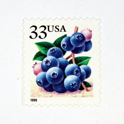 33c Blueberries Stamps - Pack of 5
