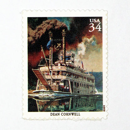 34c Dean Cornwell Stamps - Pack of 5