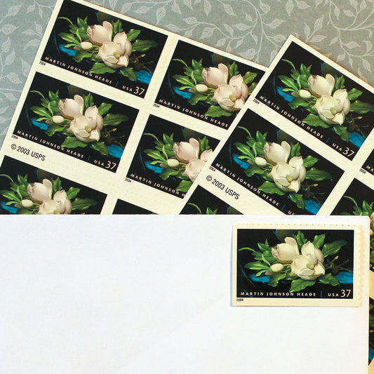 37c Southern Magnolia Stamps - Pack of 8