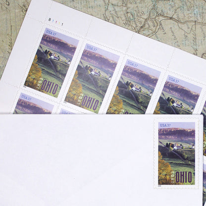 37c Ohio Stamps - Pack of 10