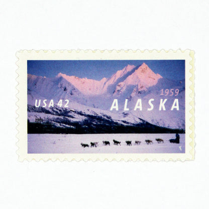 42c Alaska Stamps - Pack of 10