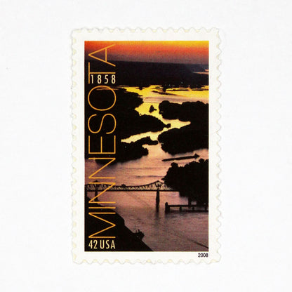 42c Minnesota Stamps - Pack of 10